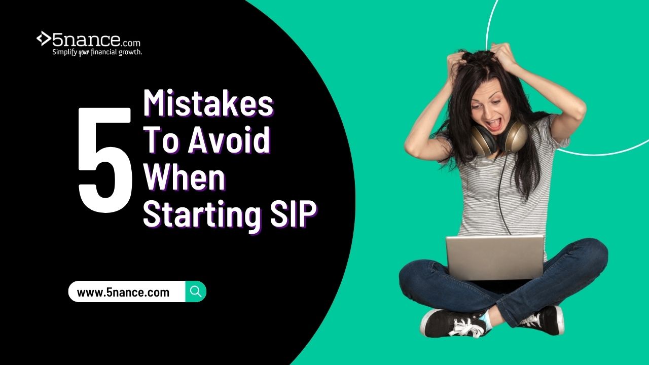 mistakes to avoid when starting SIP in mutual fund